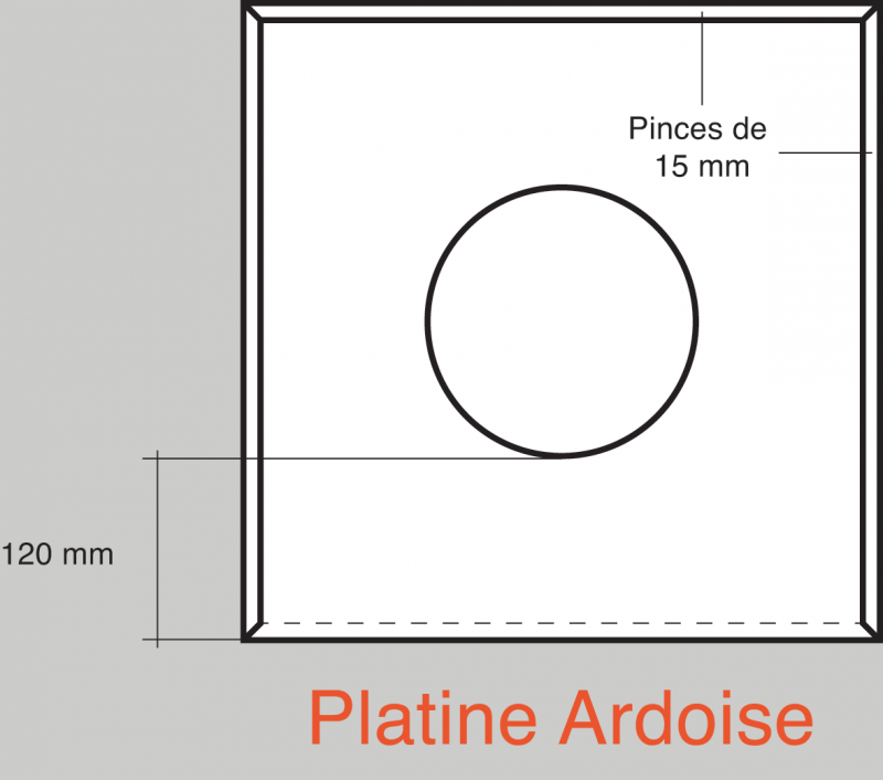 CHAPEAU CHINOIS ZINC