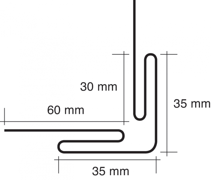 FAUX COULISSEAUX D'ANGLE EXT 