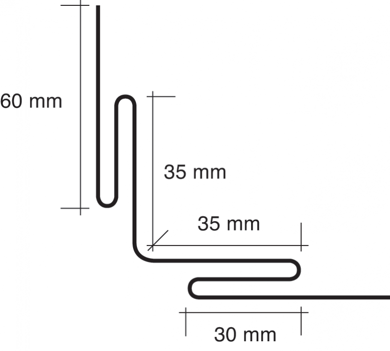 FAUX COULISSEAUX D'ANGLE INT